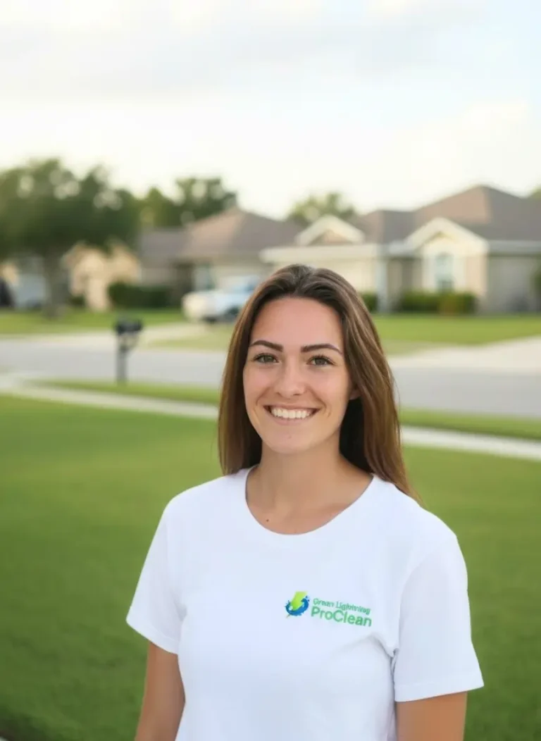 Ali, founder of Green Lightning ProClean